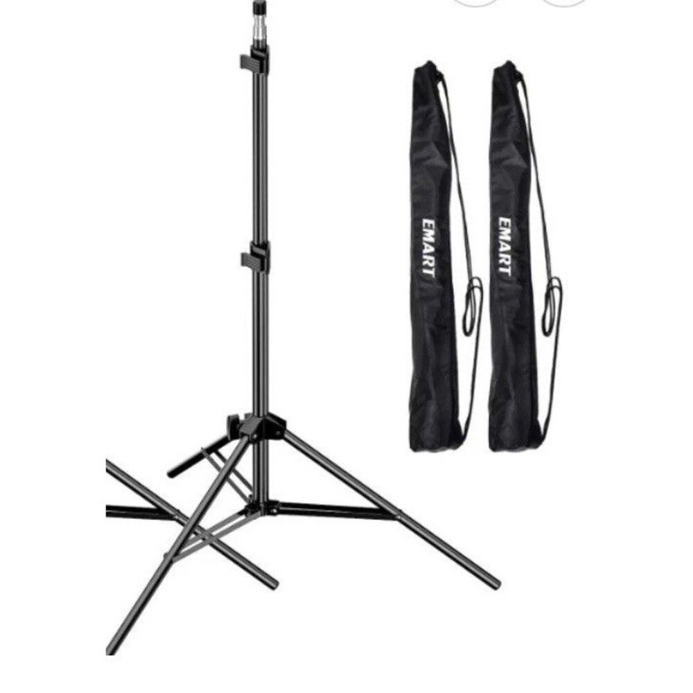 1 EMART 7 Ft Light Stand for Photography, Portable Photo Video Tripod Stand